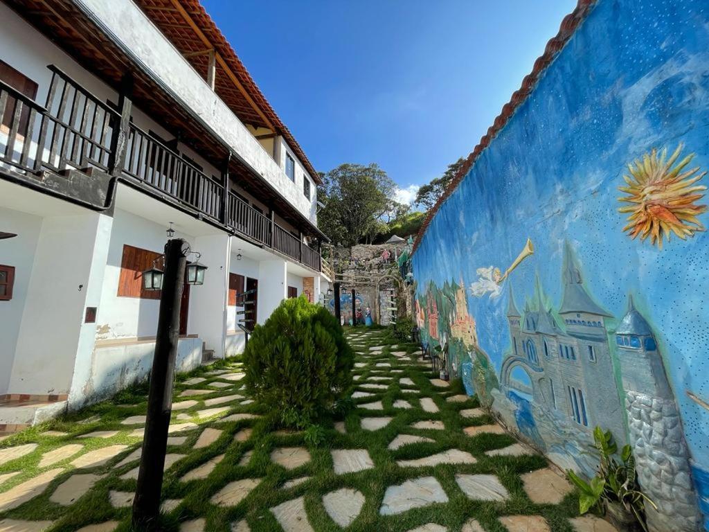 Hotel Pousada Rosa Mistica São Tomé das Letras Esterno foto